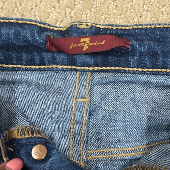 For all mankind denim shorts - Picture 2 of 5